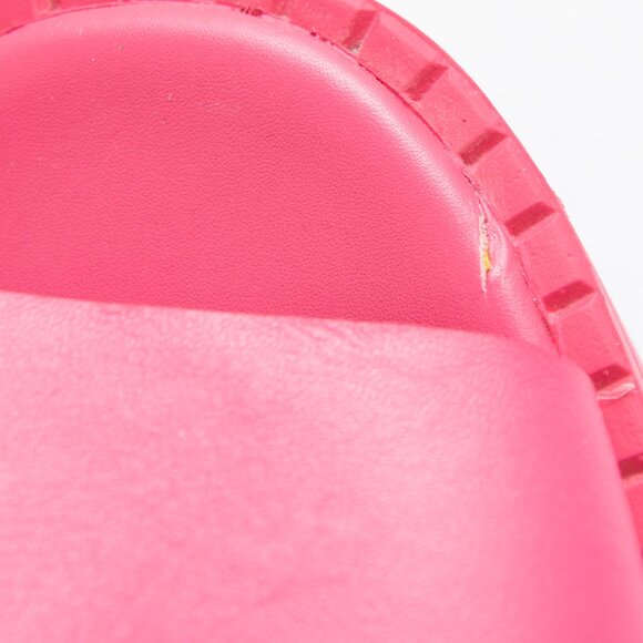 Anthropologie Silent D Friand Gladiator Sport Sandals Platform Leather Pink 39 - Picture 10 of 10